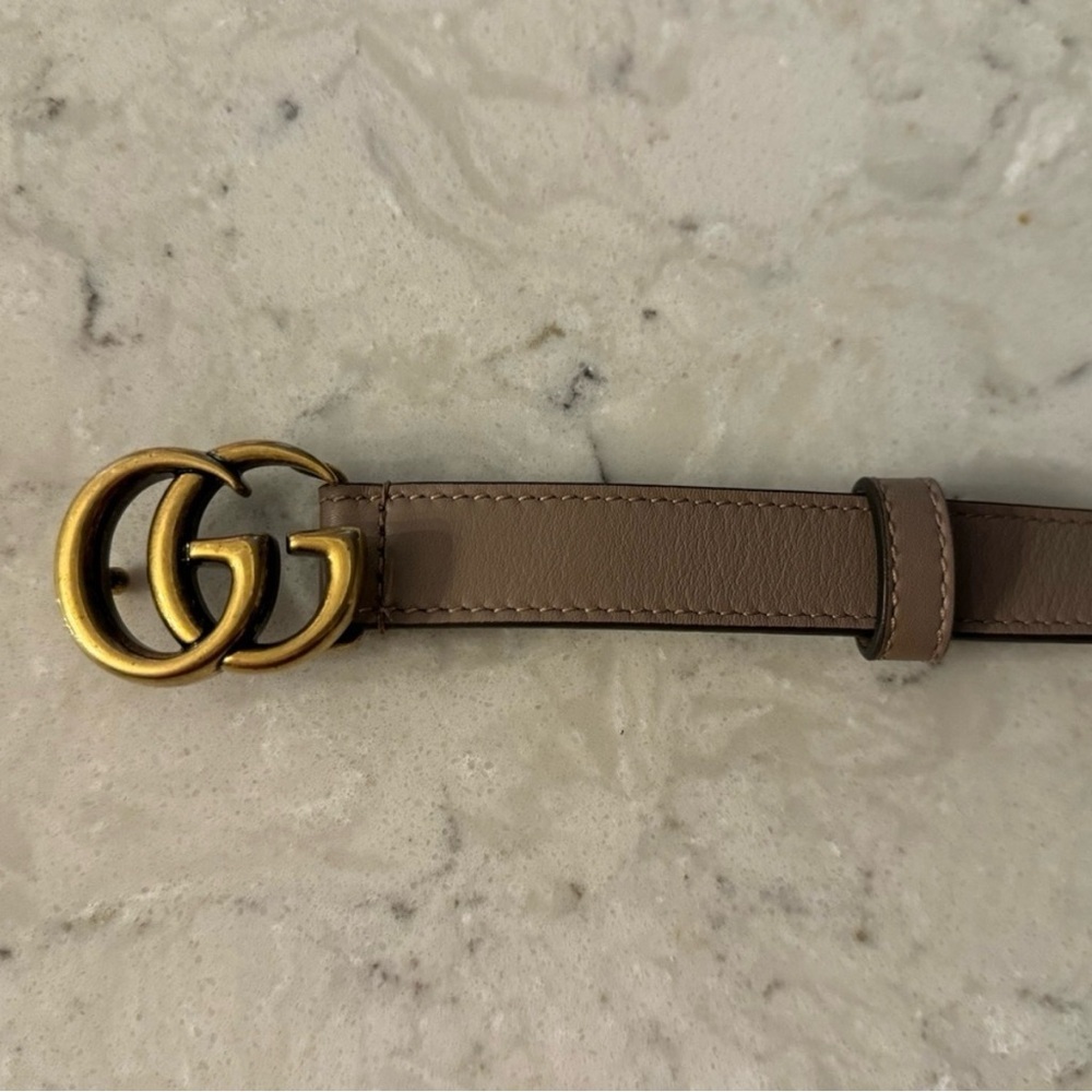 Thin Gucci Belt